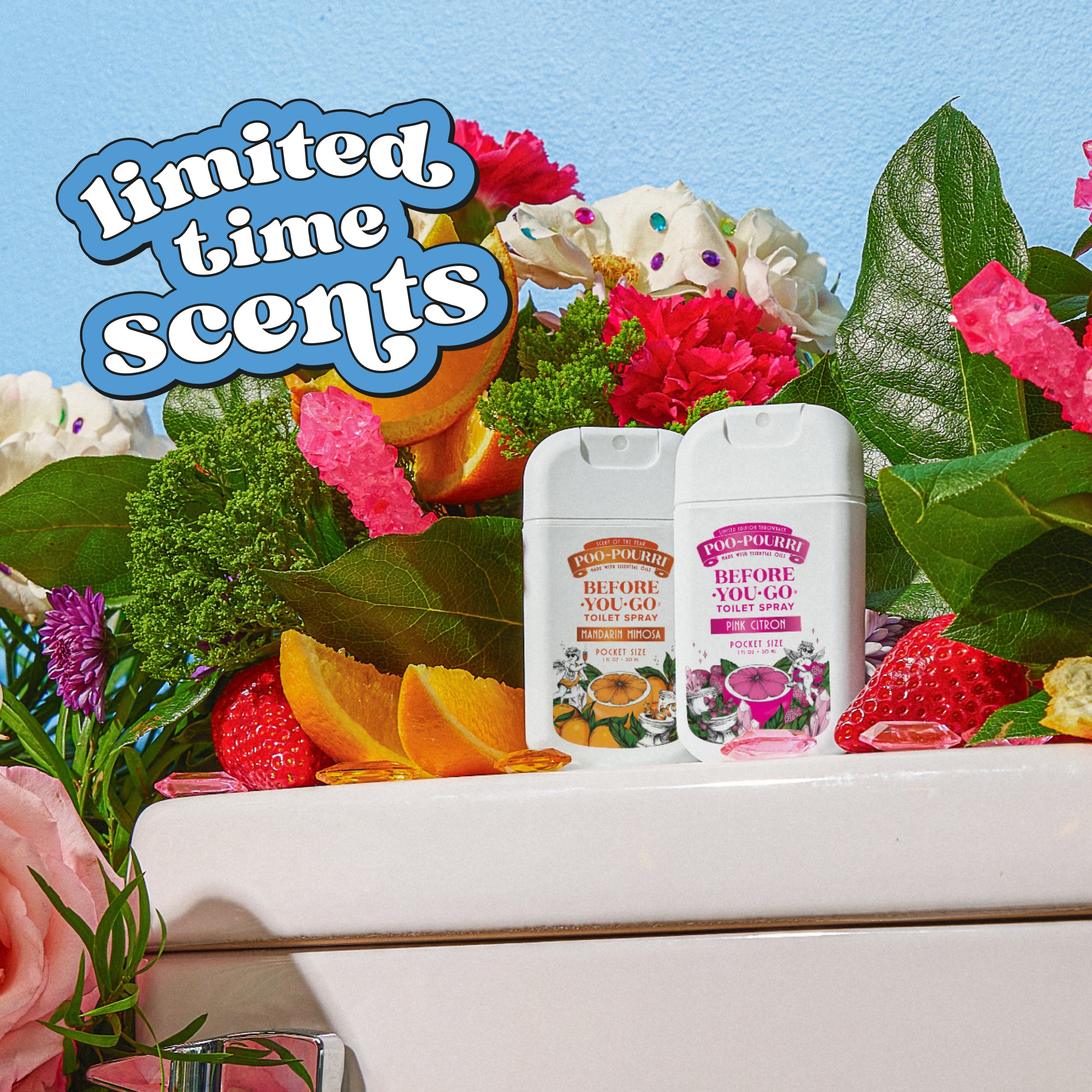 Pink Citron Pocket Sprayer - Poo~Pourri Toilet Spray - View 4