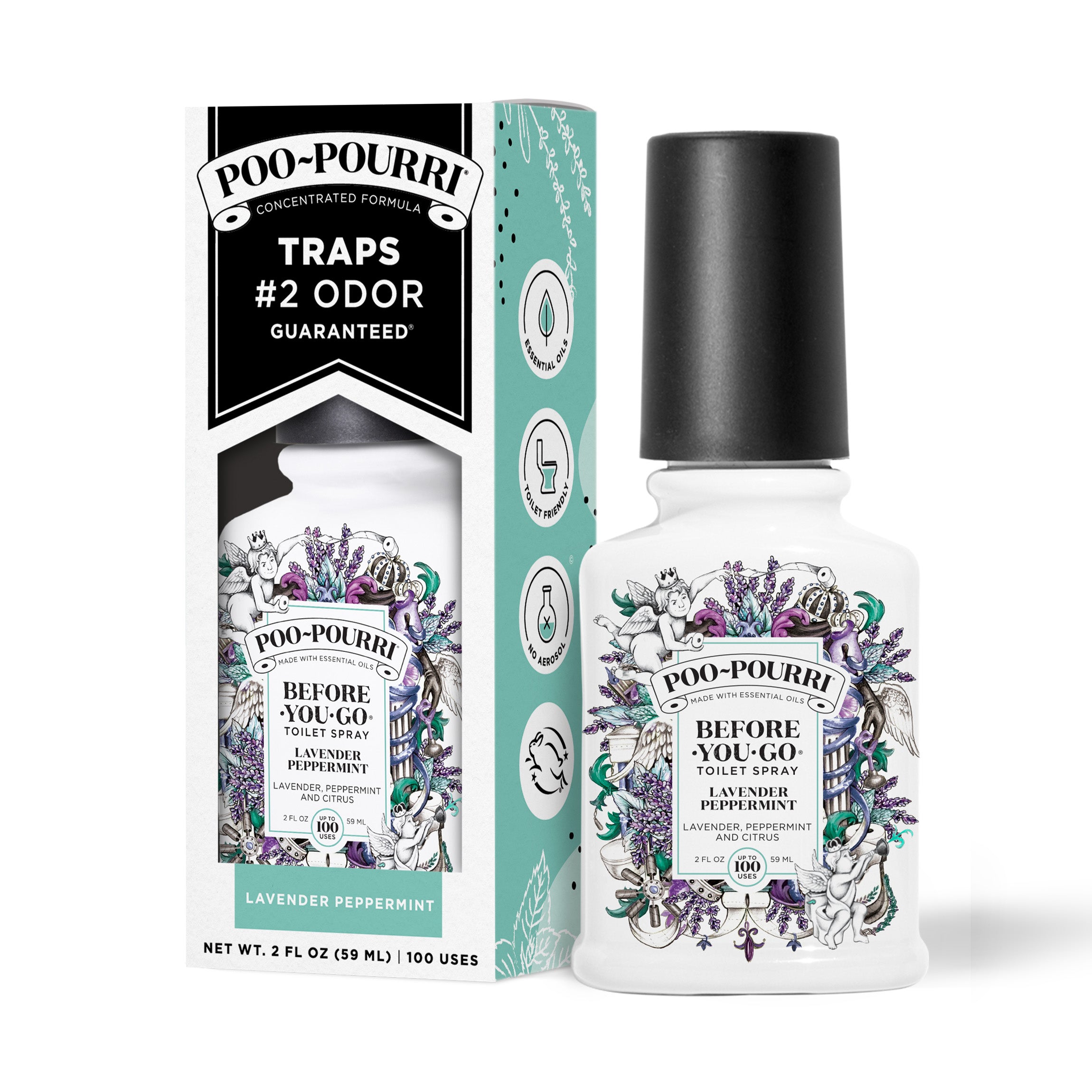 Lavender Peppermint - Poo~Pourri Toilet Spray - View 2