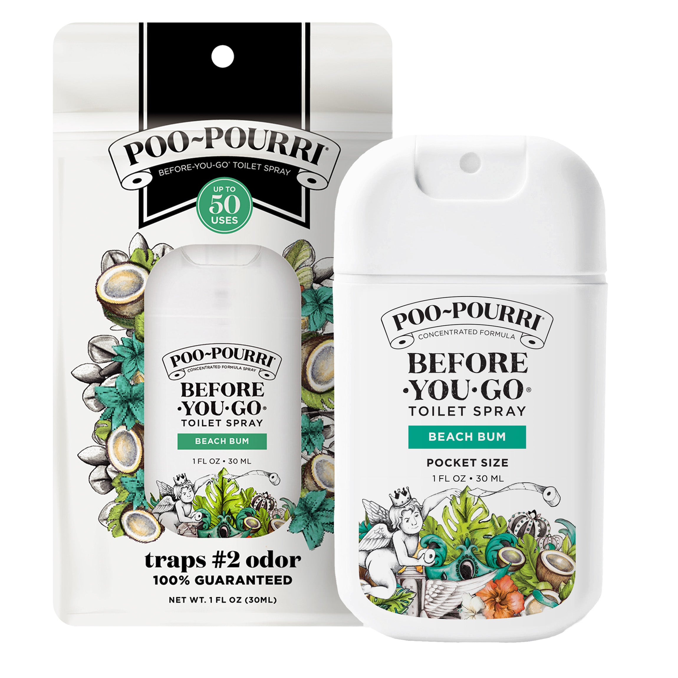 Beach Bum Pocket Sprayer - Poo~Pourri Toilet Spray - View 2
