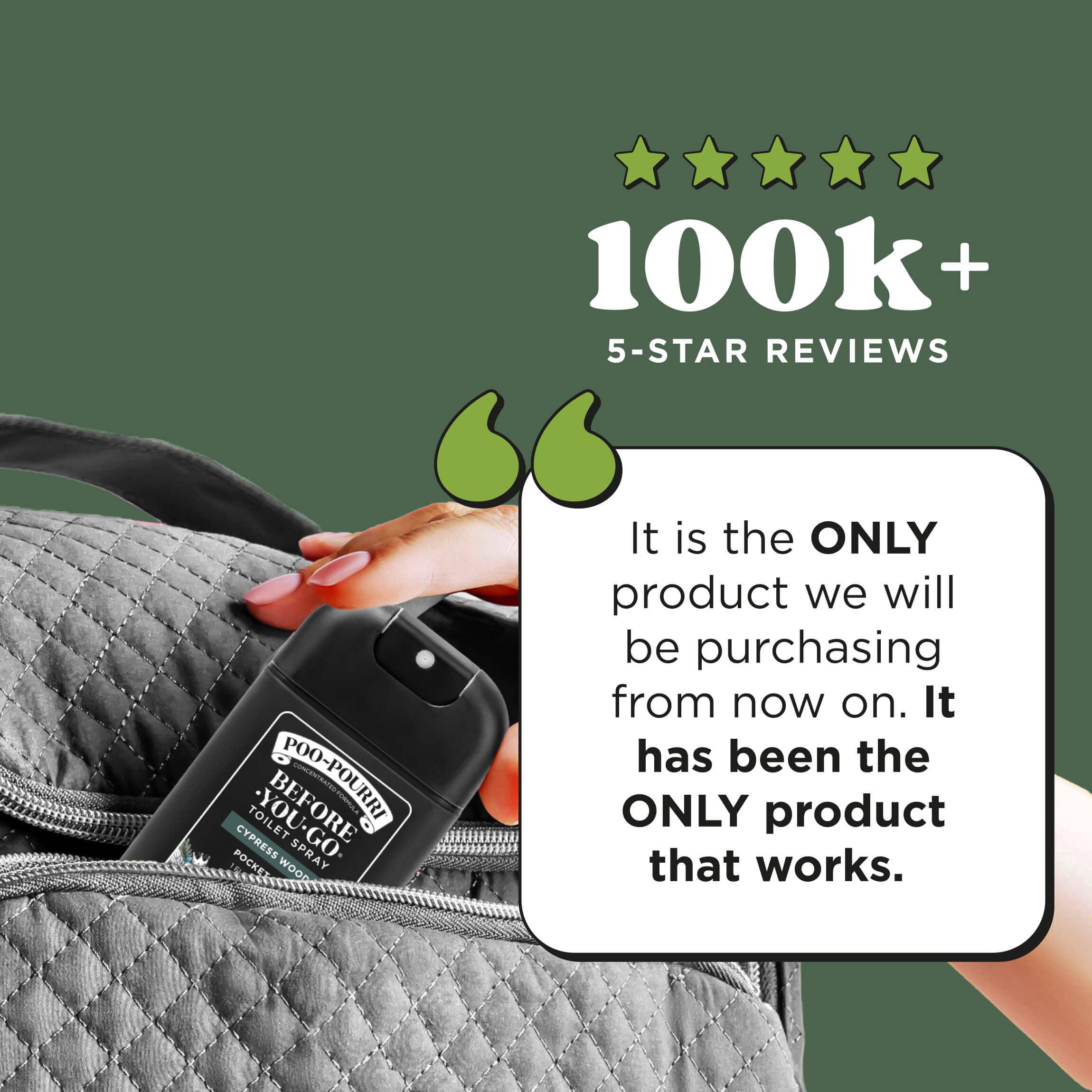 Cypress Woods Pocket Sprayer - Poo~Pourri Toilet Spray - View 4