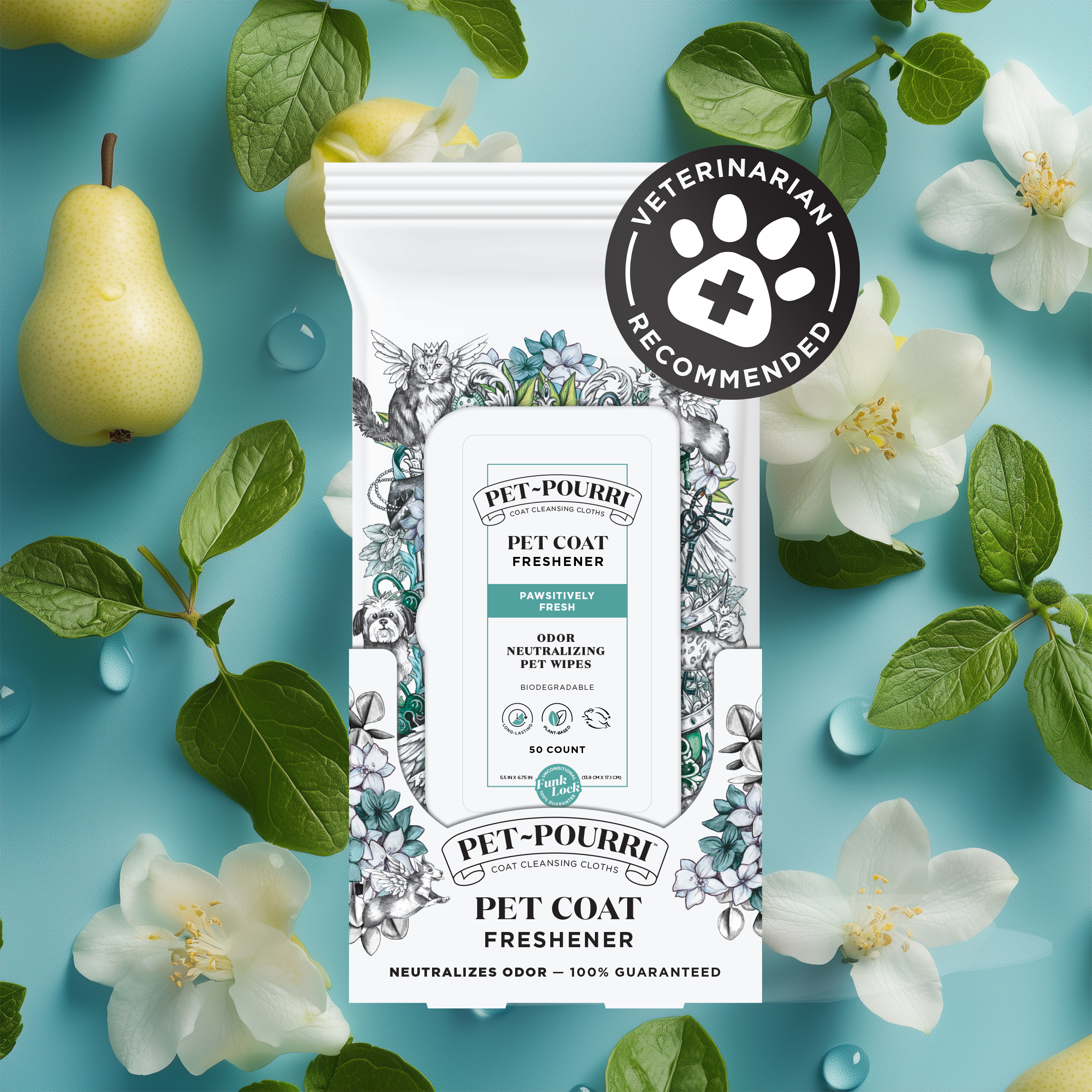 Pawsitively Fresh Wipes - Pet~Pourri - Main image