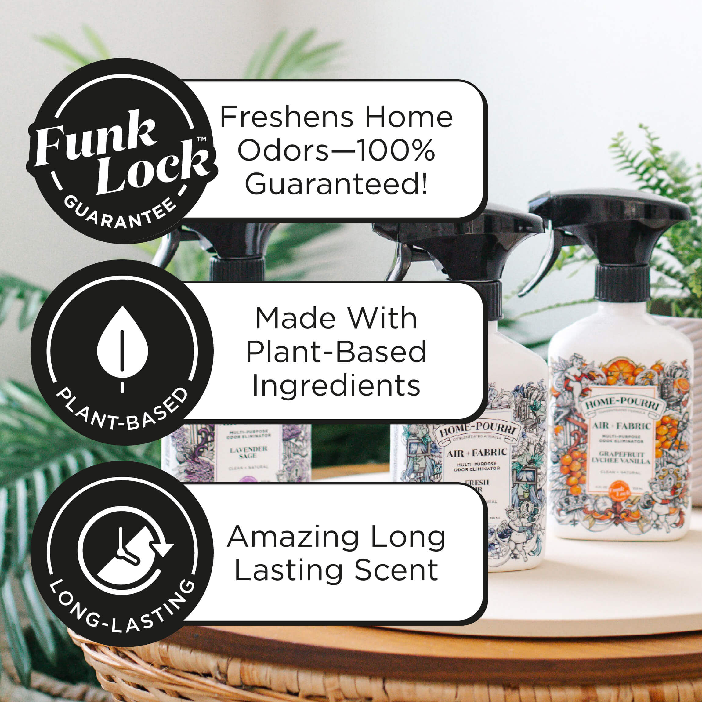 Neroli Green Leaves Tonka - Home~Pourri Room Spray - View 4