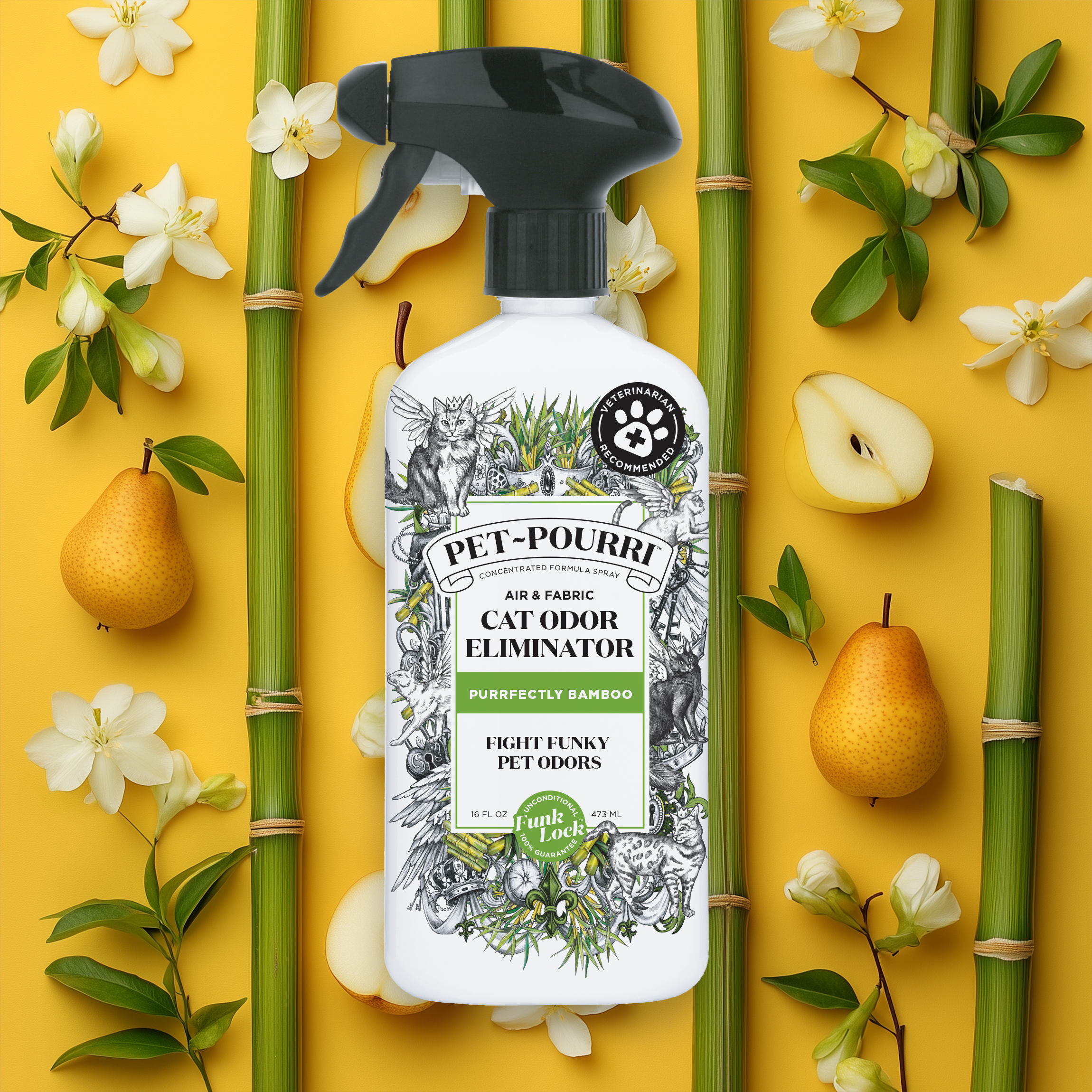 Purrfectly Bamboo - Pet~Pourri Room Spray - Main image