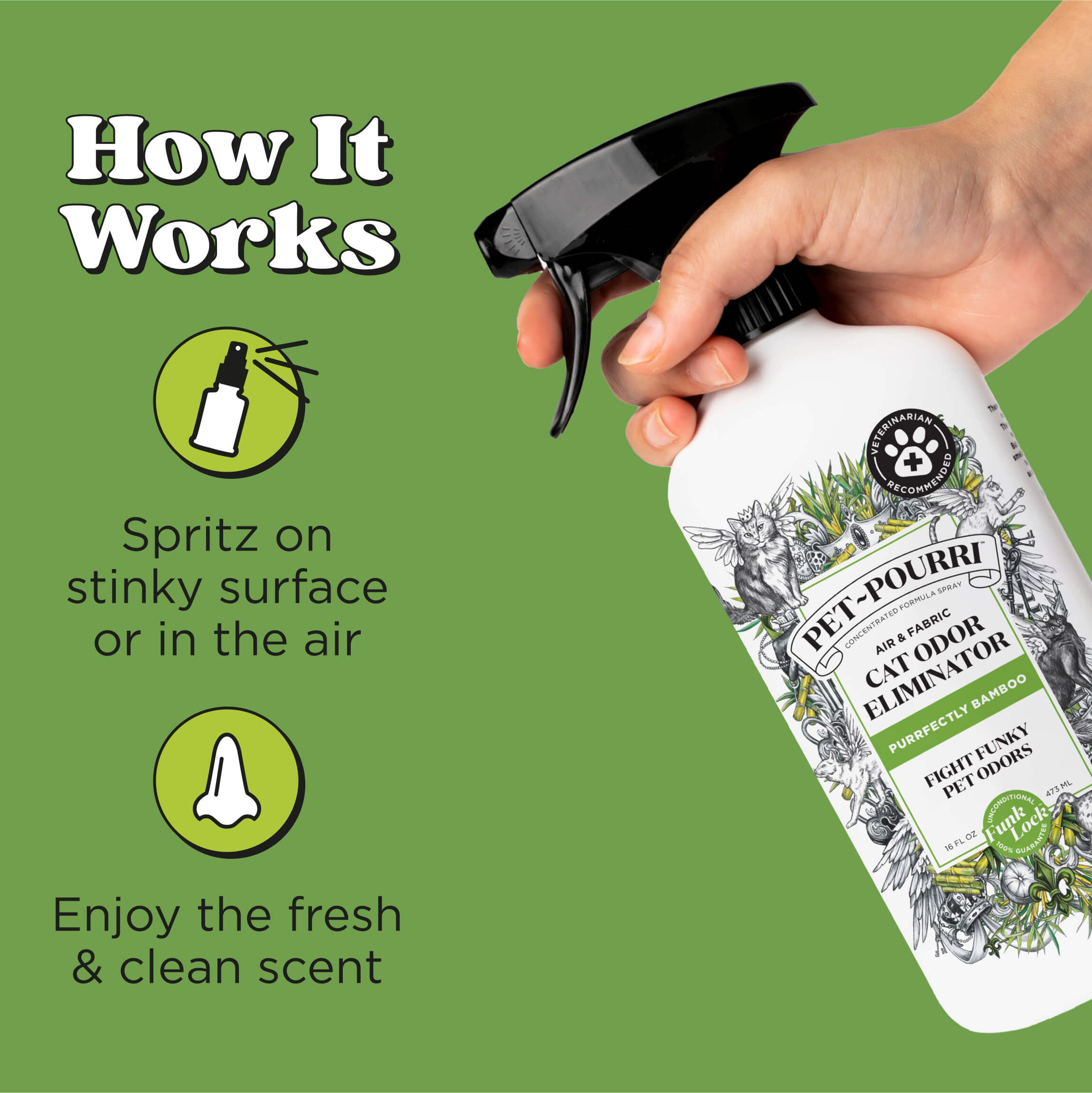 Purrfectly Bamboo - Pet~Pourri Room Spray - View 6