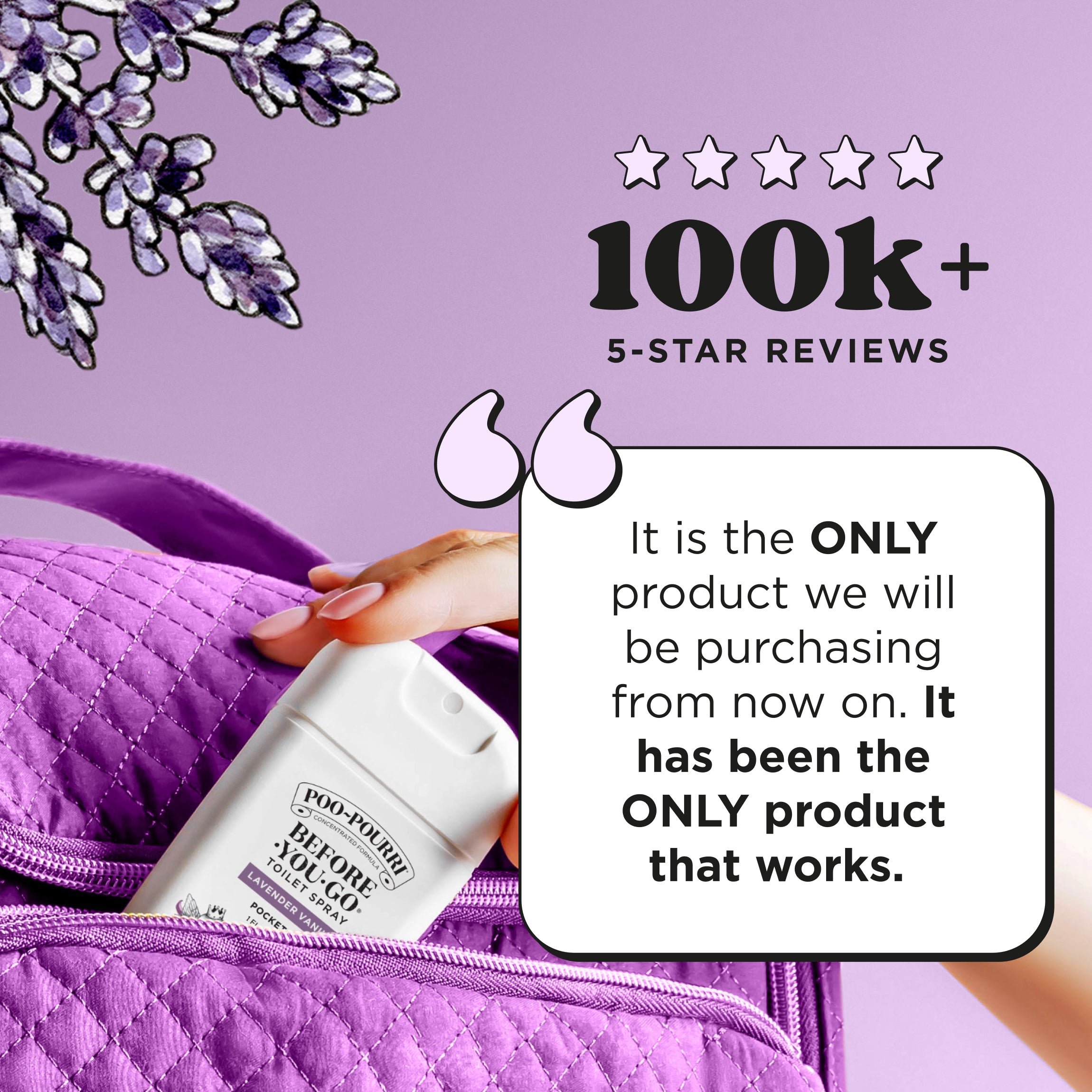 Lavender Vanilla - Poo~Pourri Toilet Spray - View 4
