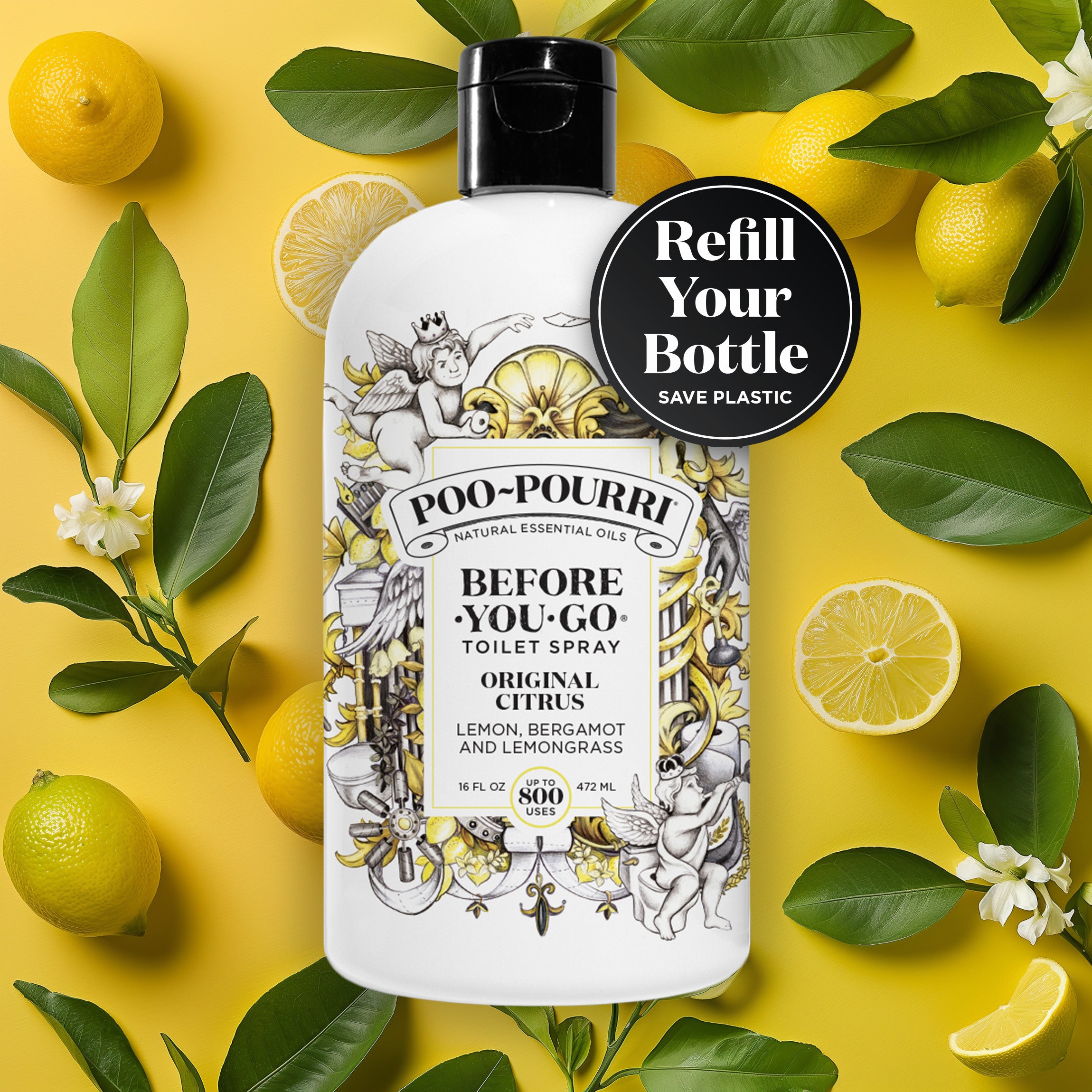 Original Citrus Refill - Poo~Pourri Toilet Spray - Main image