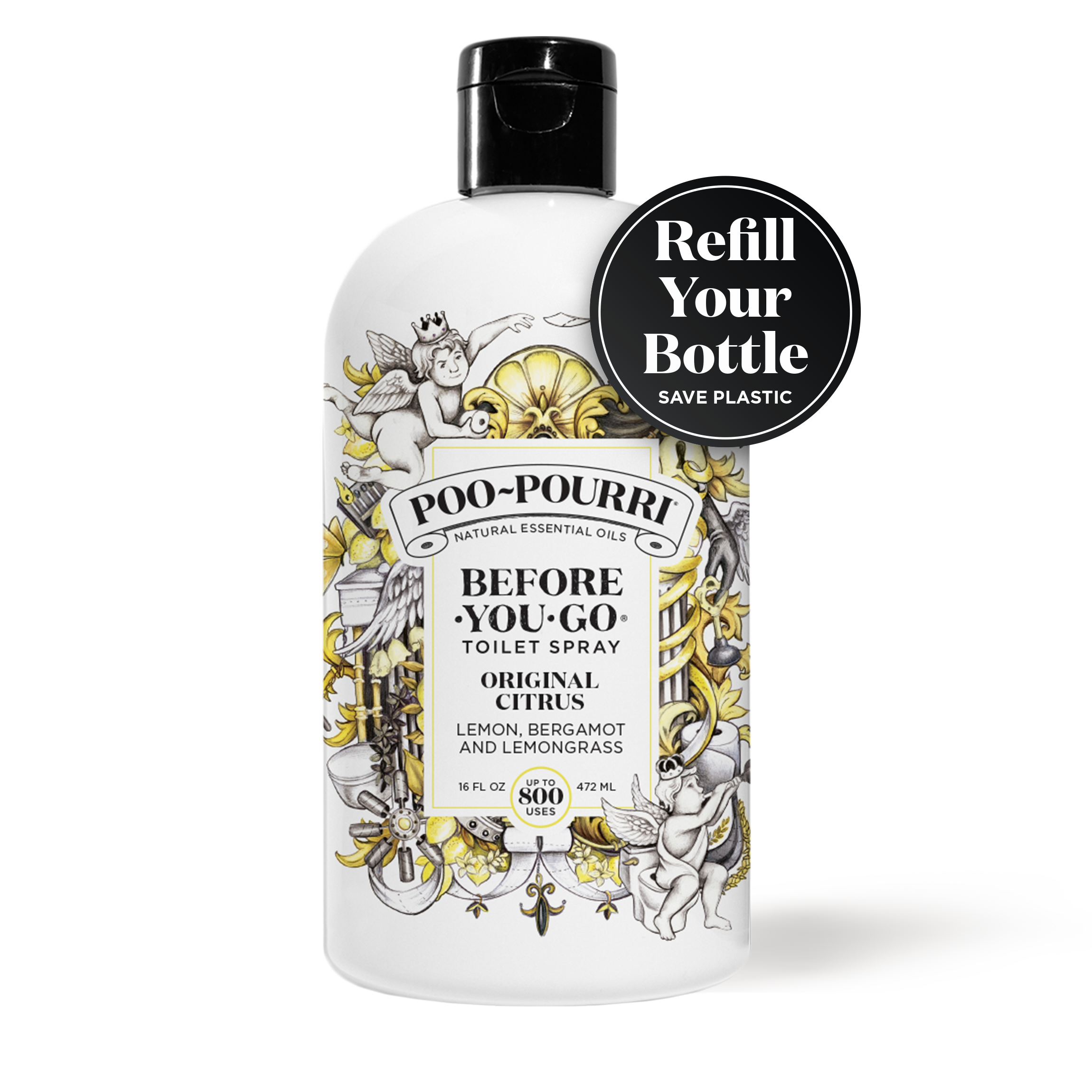 Original Citrus Refill - Poo~Pourri Toilet Spray - View 2