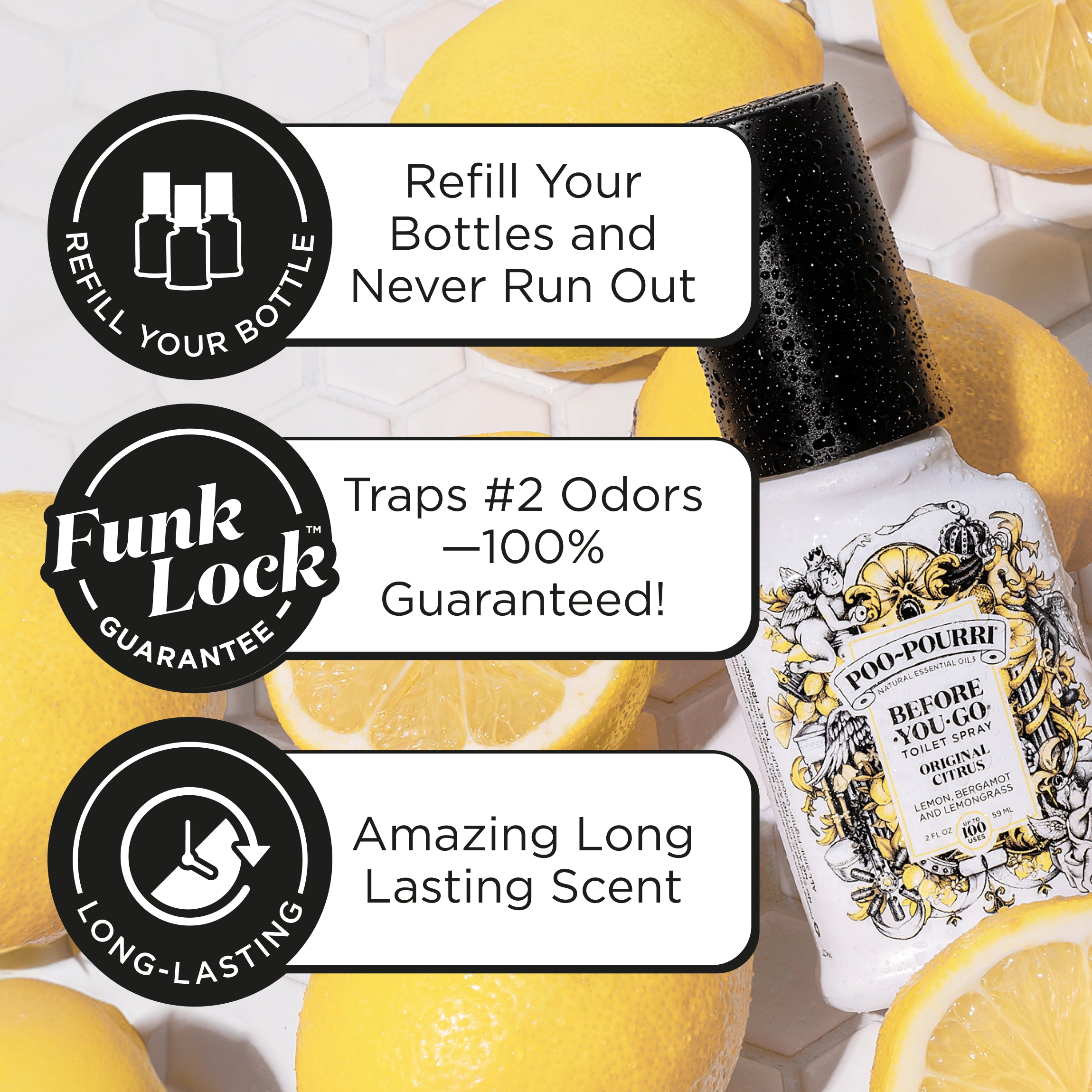 Original Citrus Refill - Poo~Pourri Toilet Spray - View 4