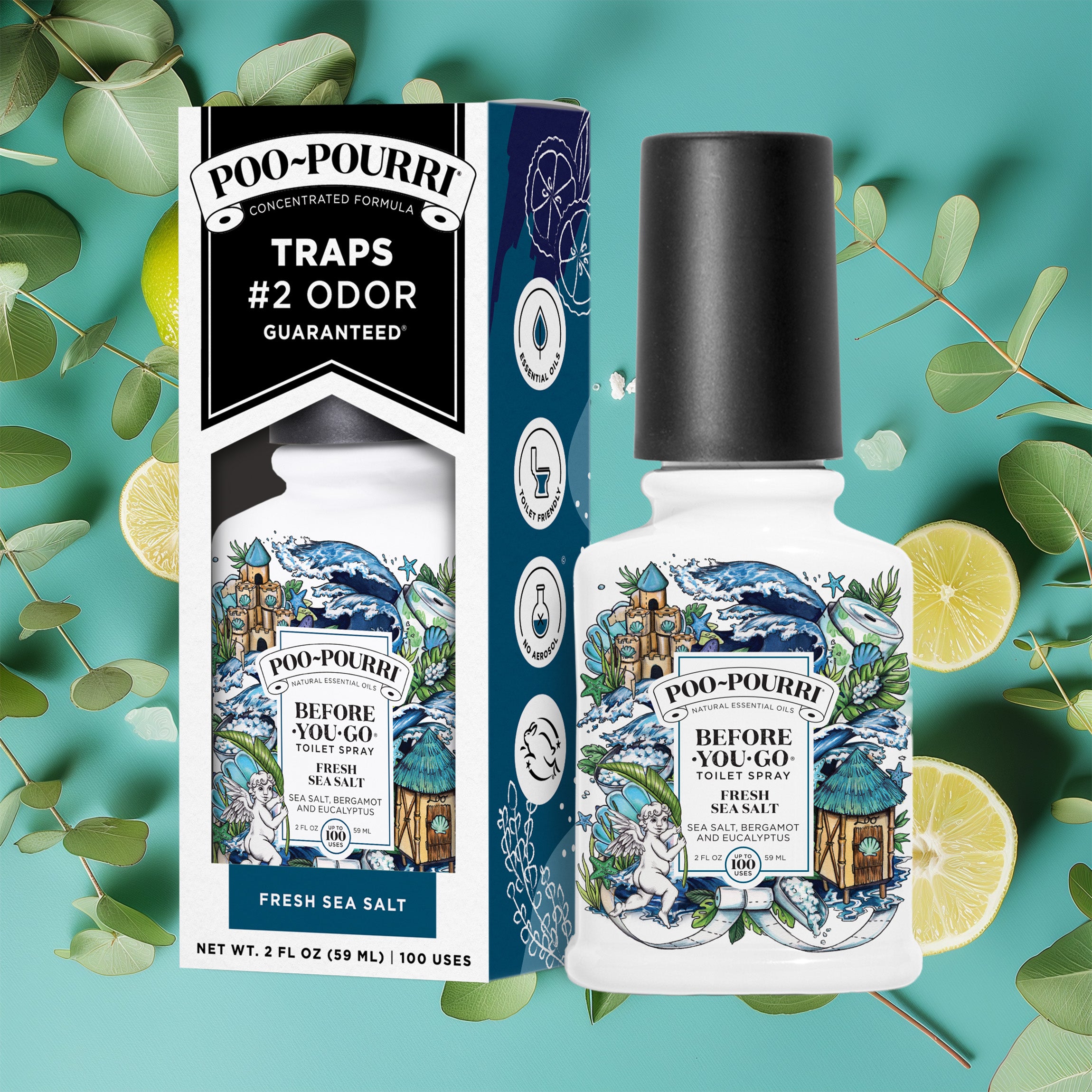 Fresh Sea Salt - Poo~Pourri Toilet Spray - Main image
