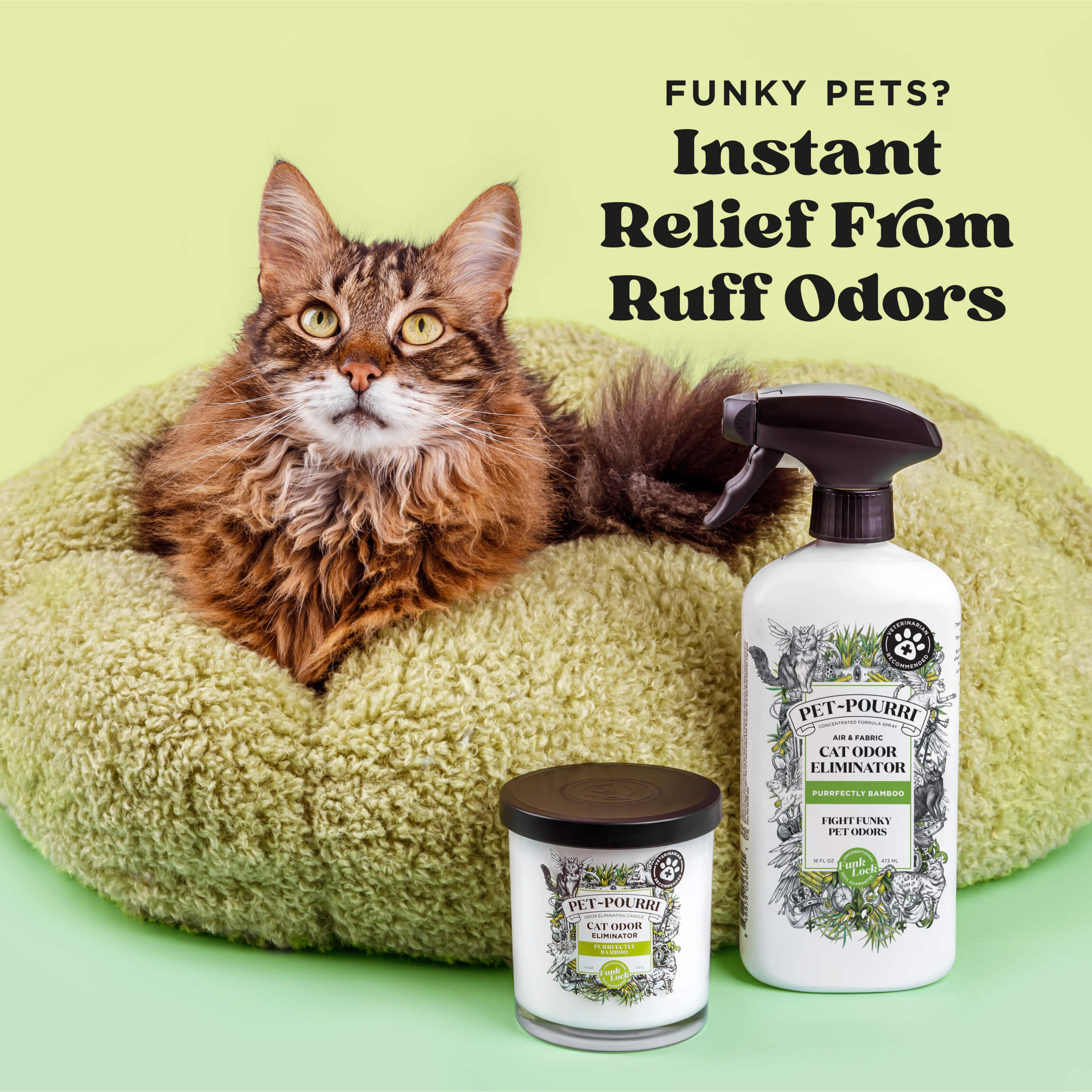 Purrfectly Bamboo - Pet~Pourri Room Spray - View 3