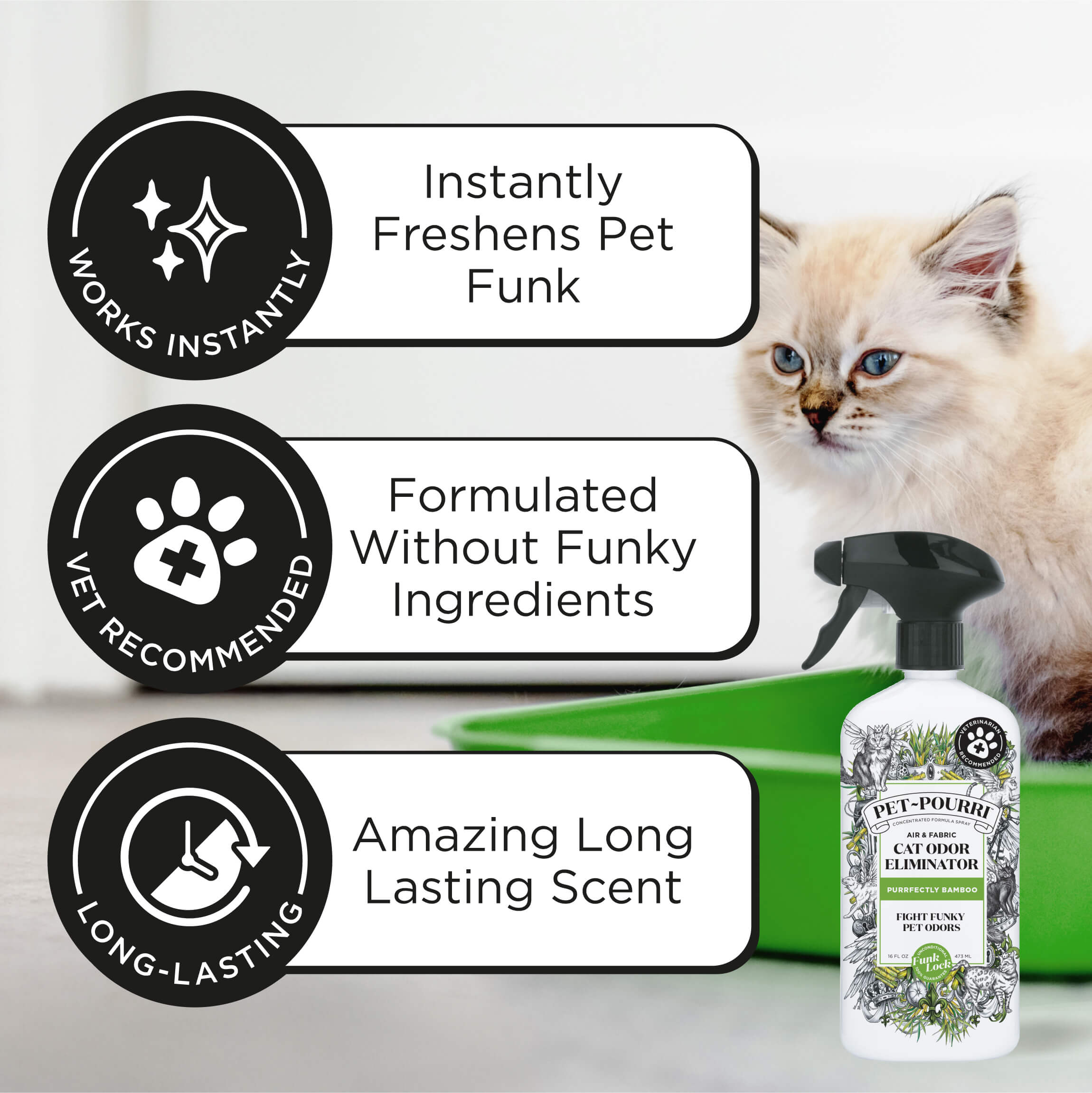Purrfectly Bamboo - Pet~Pourri Room Spray - View 4