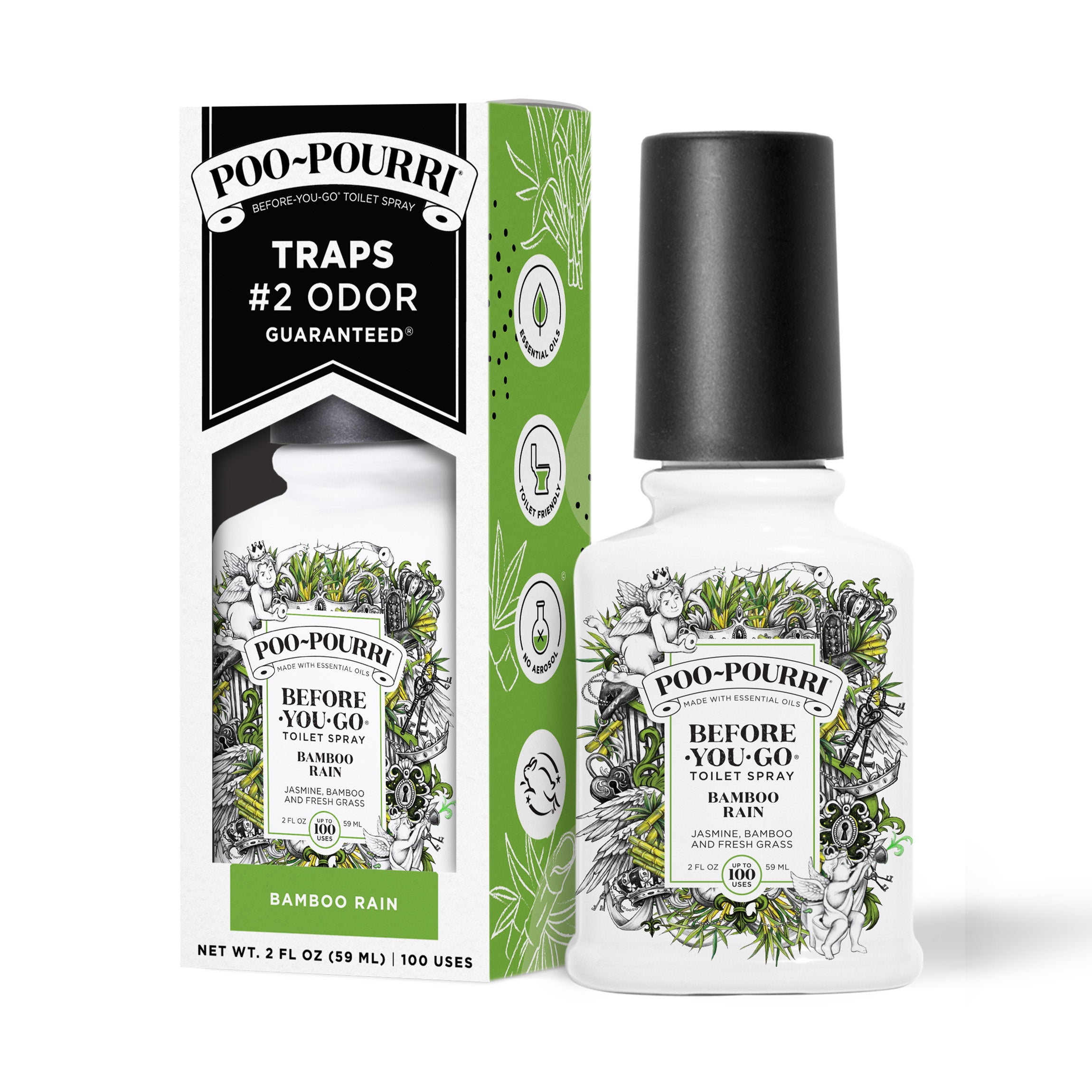 Bamboo Rain - Poo~Pourri Toilet Spray - View 2