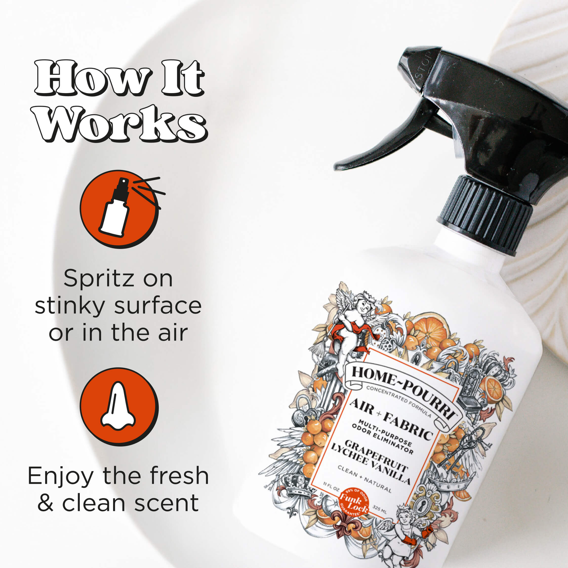 Grapefruit Lychee Vanilla - Home~Pourri Room Spray - View 5