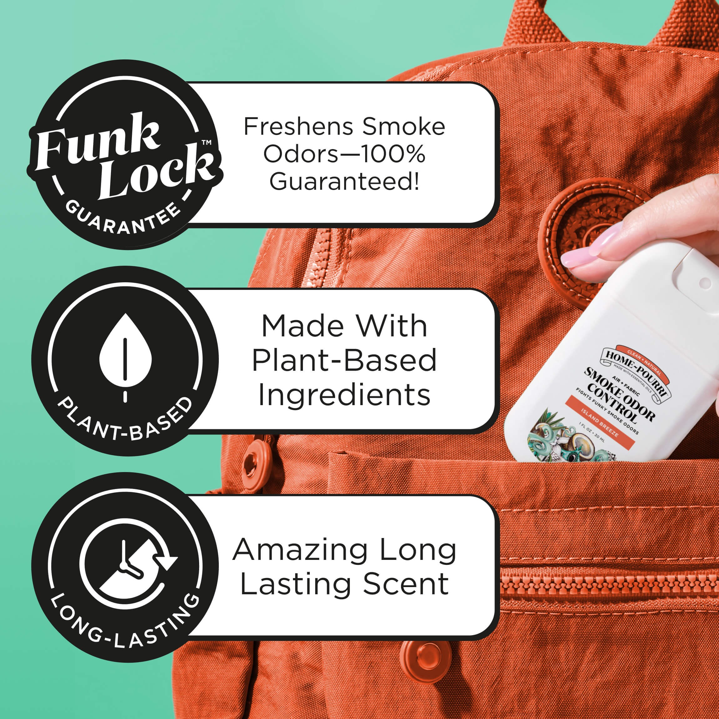 Smoke Odor Control Island Breeze Pocket Sprayer - View 4