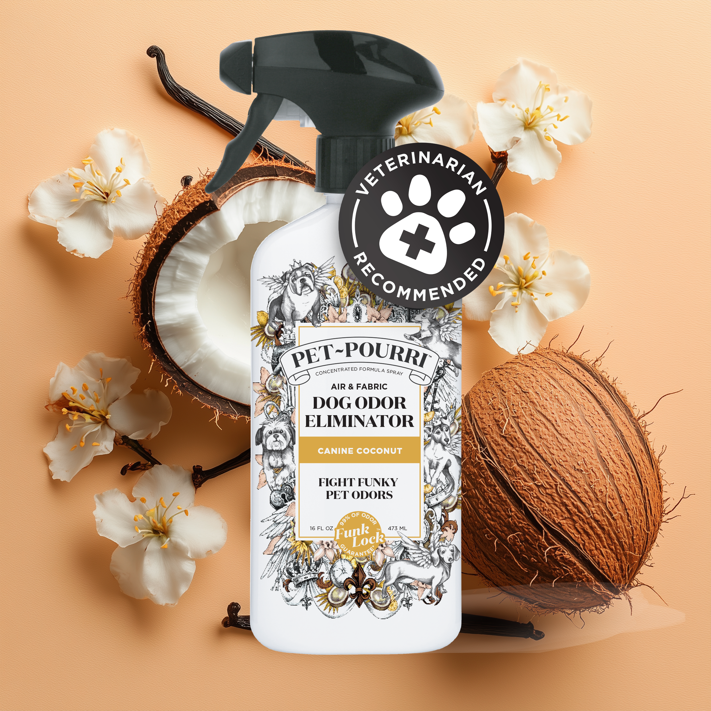 Canine Coconut - Pet~Pourri Room Spray - Main image