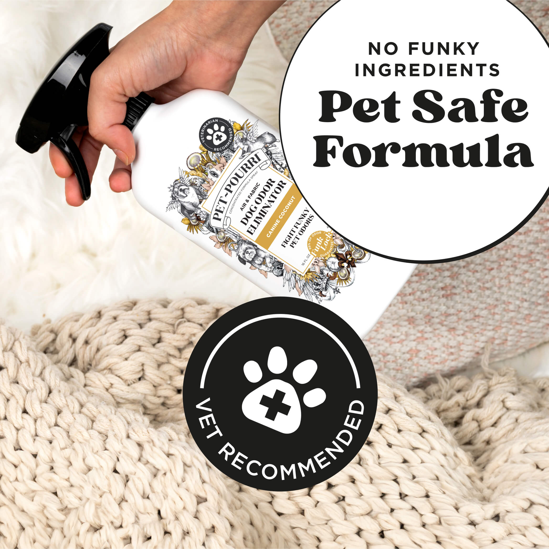 Canine Coconut - Pet~Pourri Room Spray - View 5