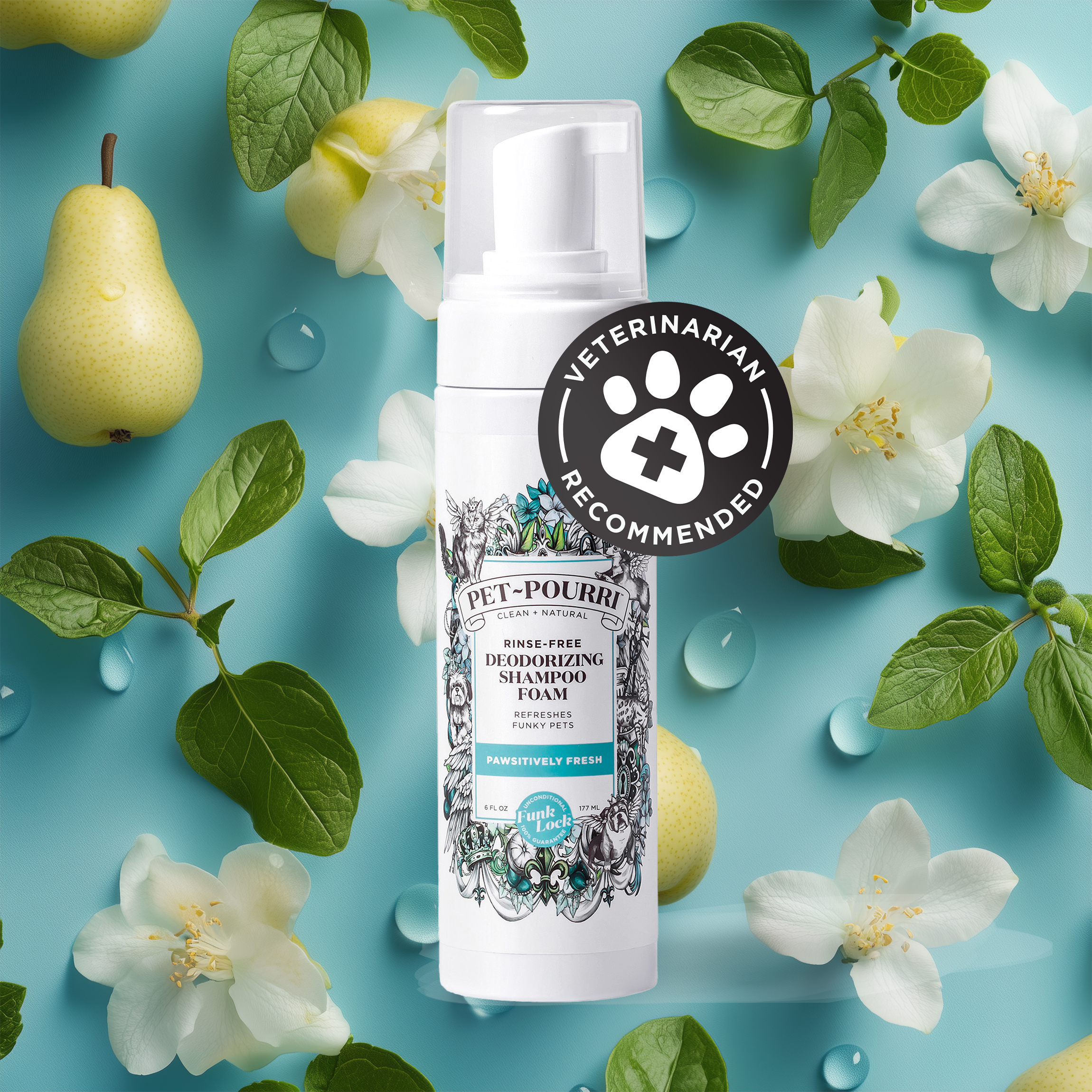 Rinse-Free Deodorizing Shampoo - Main image