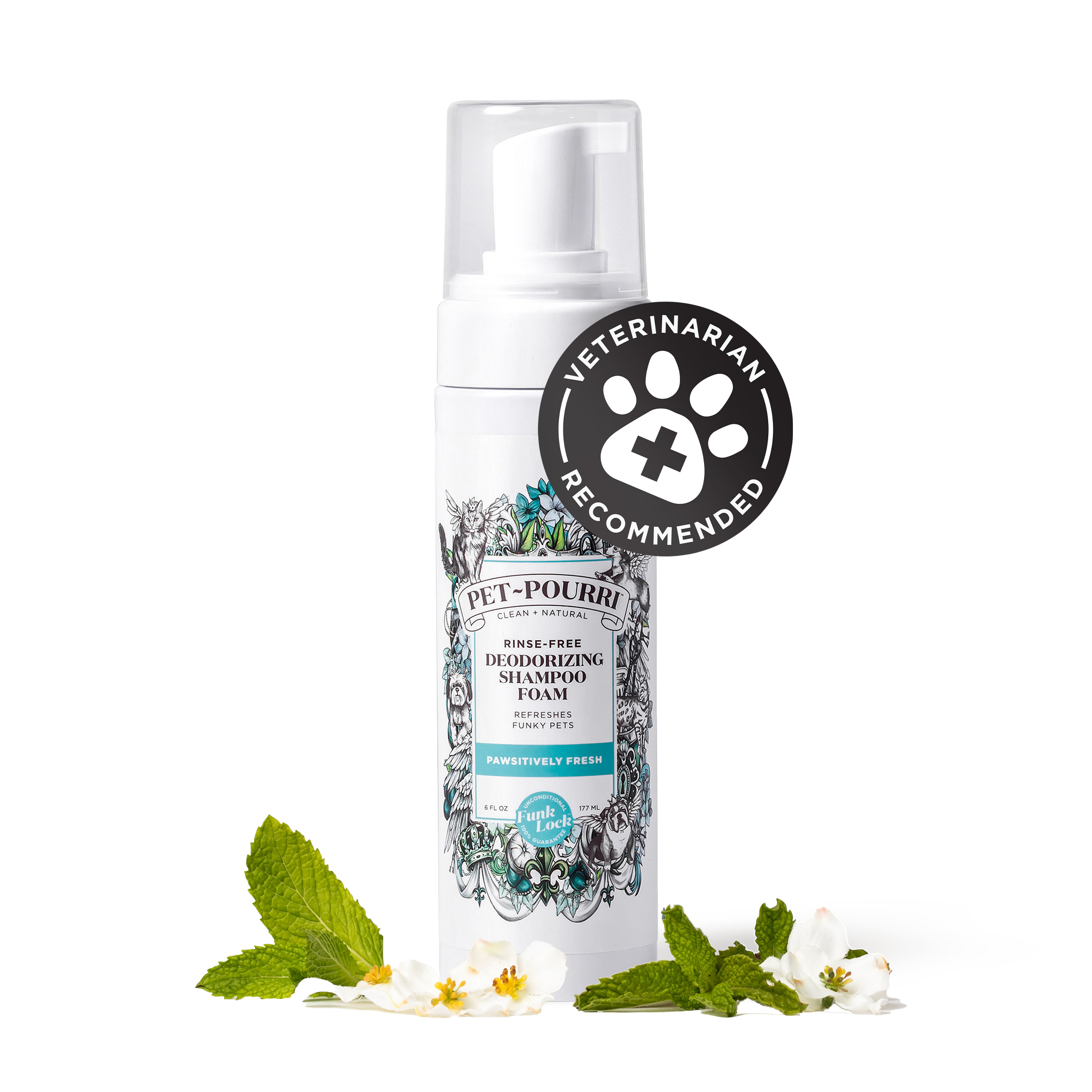 Rinse-Free Deodorizing Shampoo - View 2