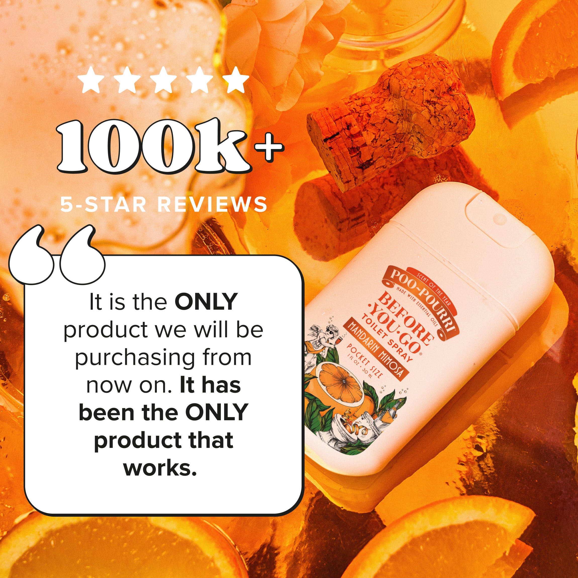 Mandarin Mimosa Pocket Sprayer - Poo~Pourri Toilet Spray - View 5