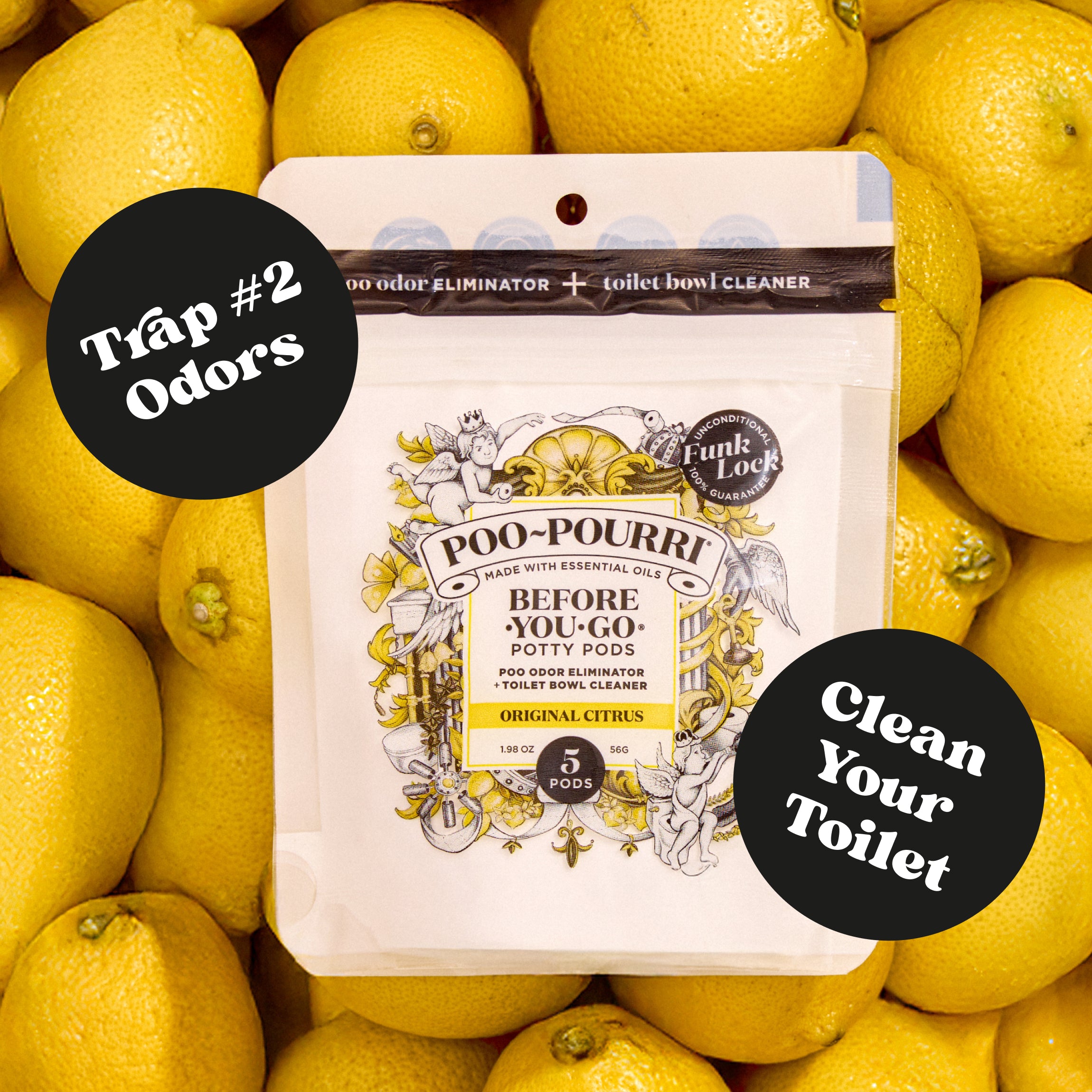 Potty Pods 4pk - Poo~Pourri Toilet Bowl Pods - View 3