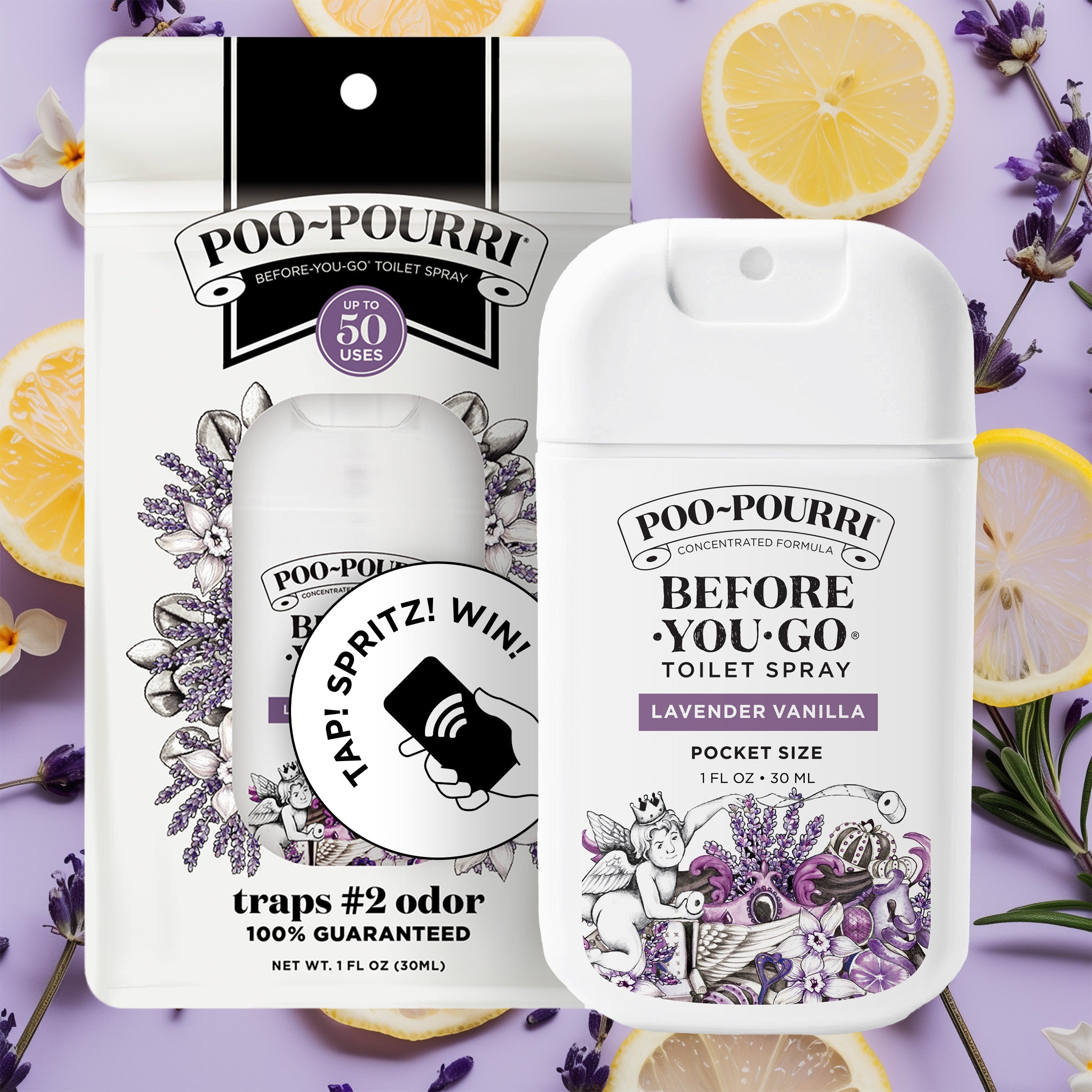 Lavender Vanilla - Poo~Pourri Toilet Spray - Main image