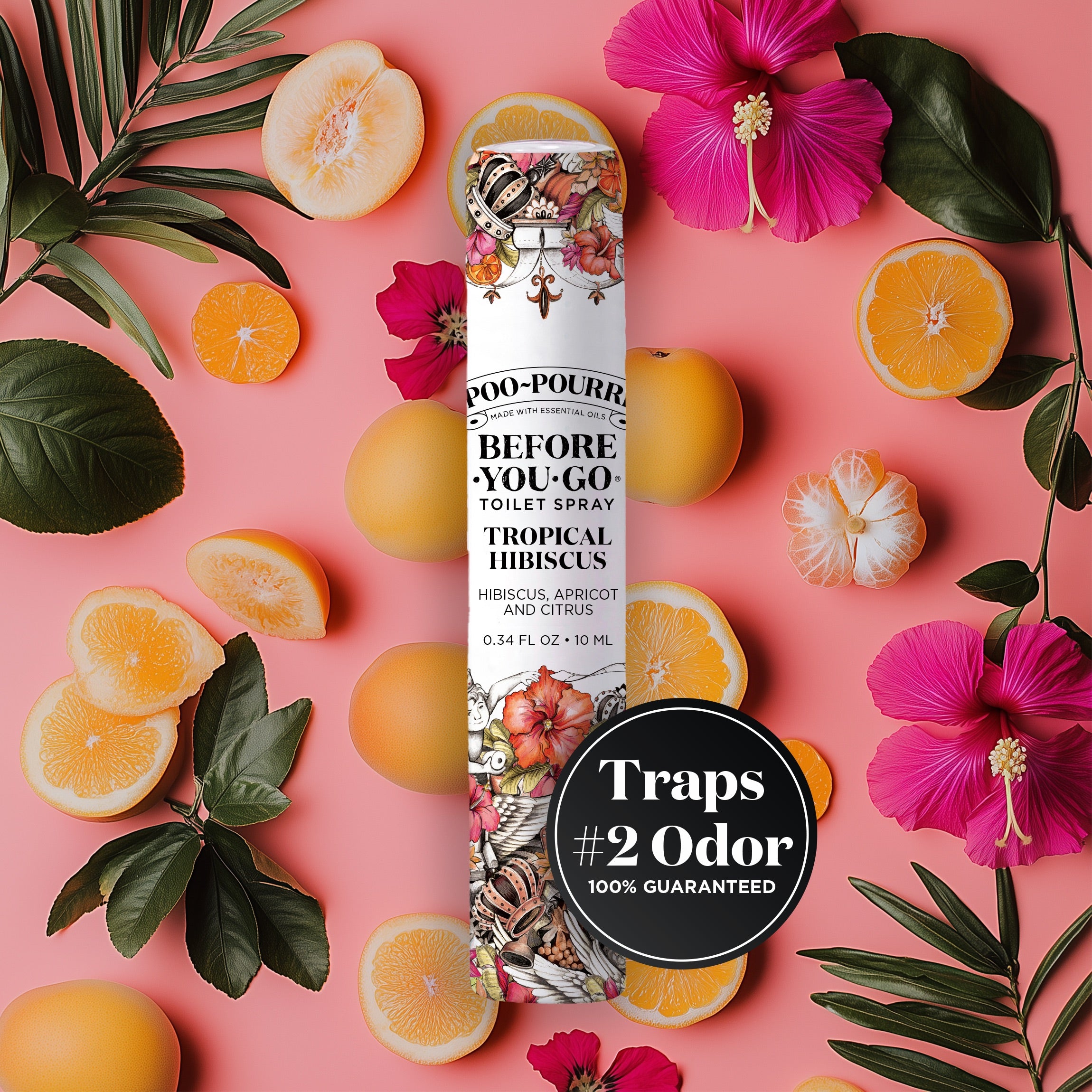 Tropical Hibiscus - Poo~Pourri Toilet Spray - Main image