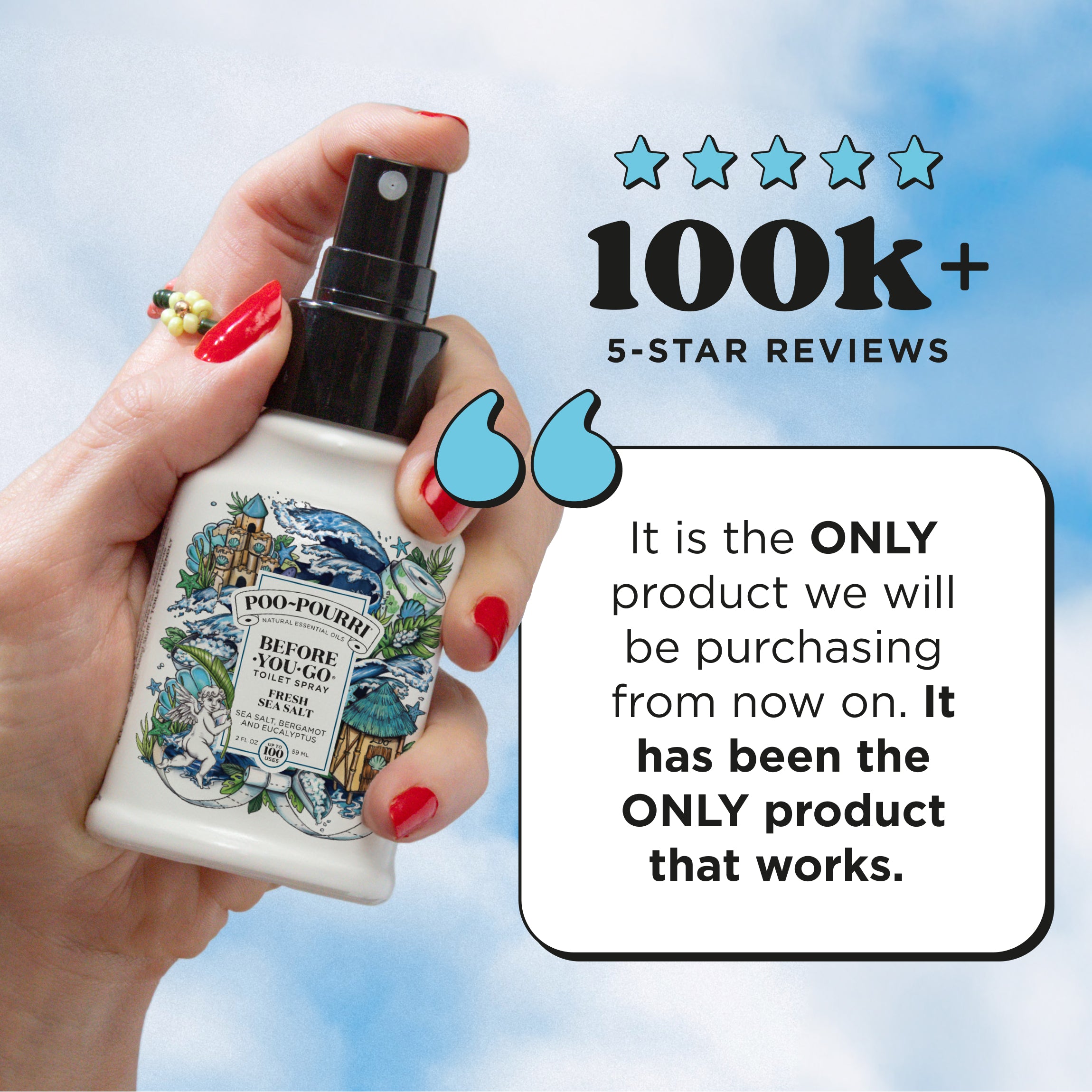 Fresh Sea Salt - Poo~Pourri Toilet Spray - View 4