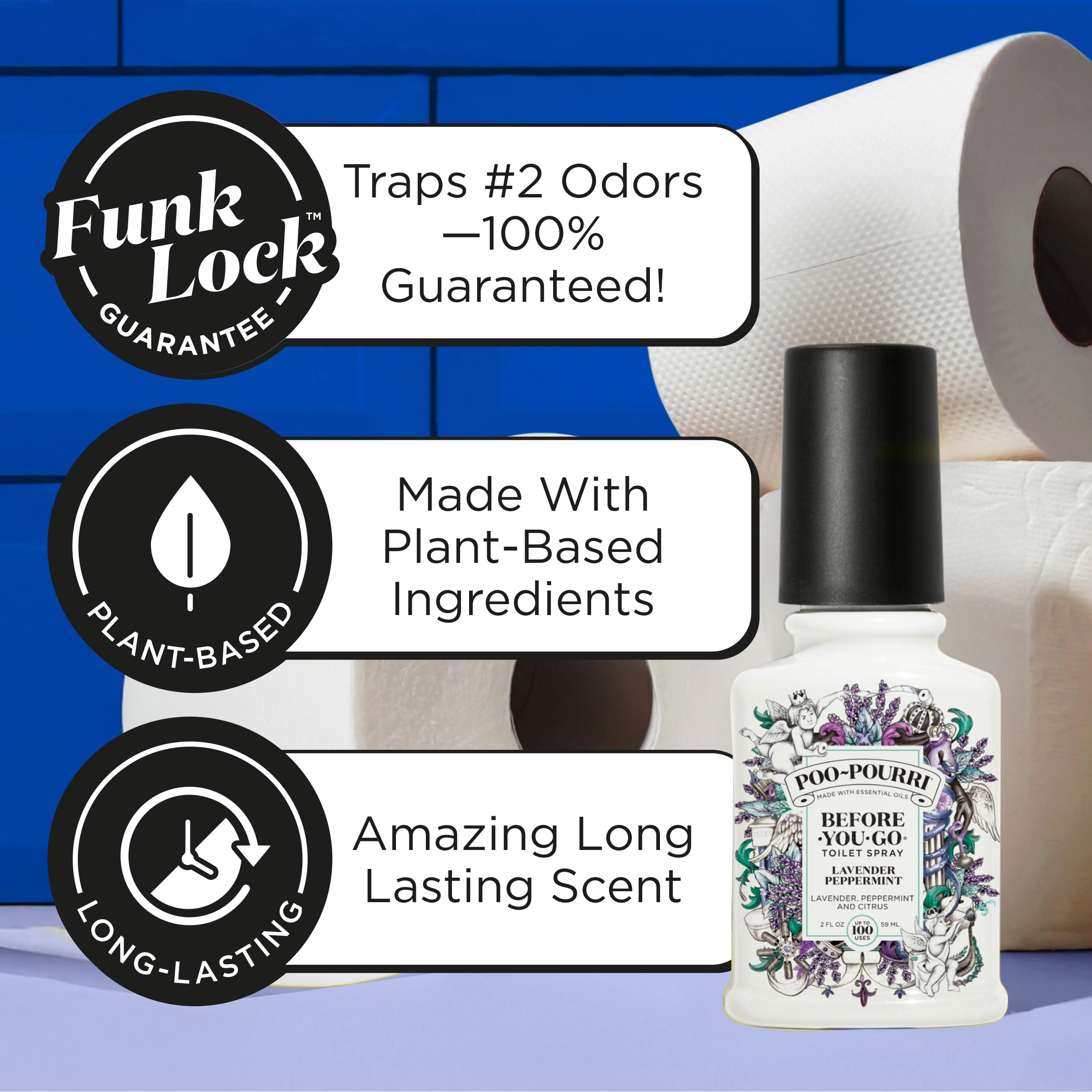 Lavender Peppermint - Poo~Pourri Toilet Spray - View 3