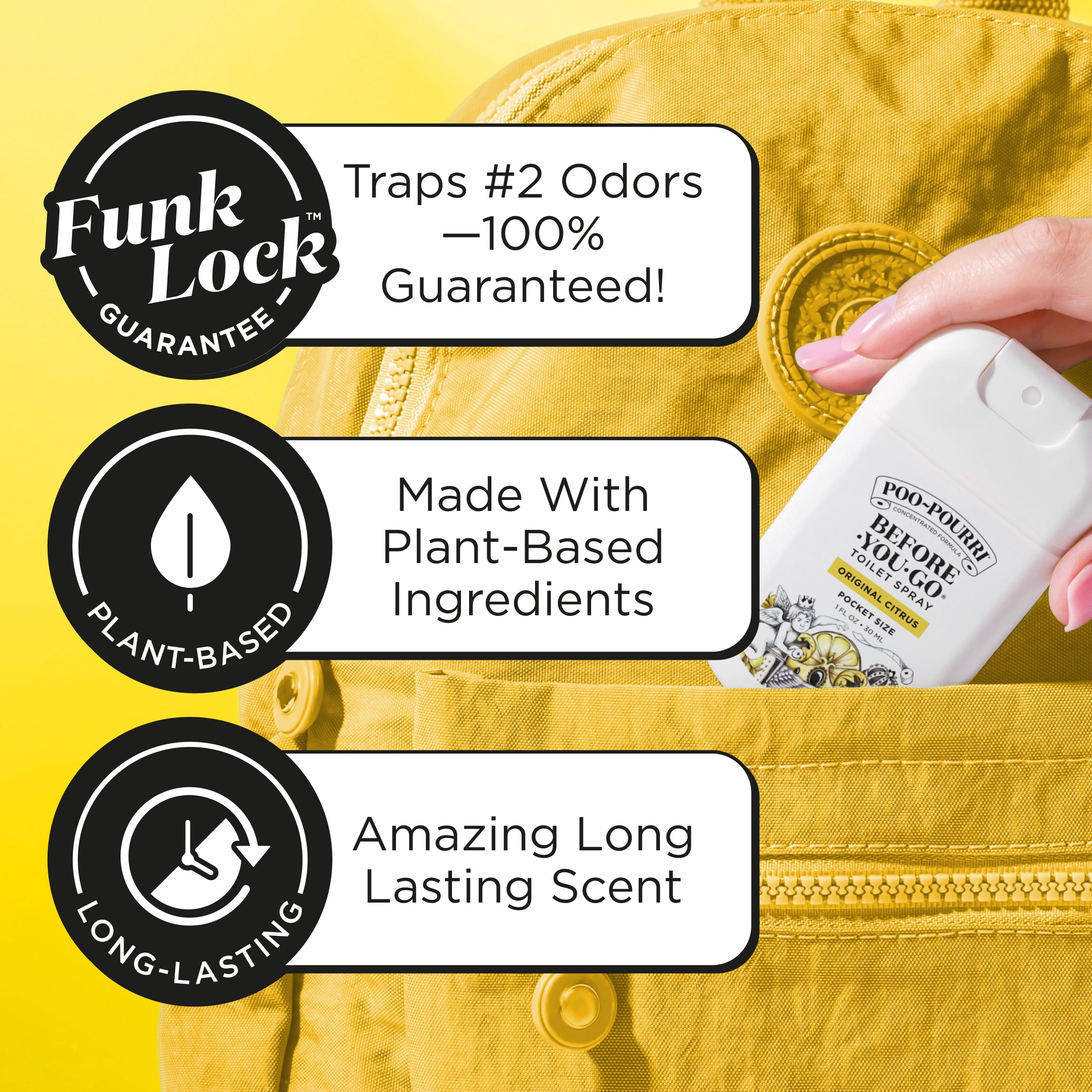 Original Citrus Pocket Sprayer - Poo~Pourri Toilet Spray - View 3