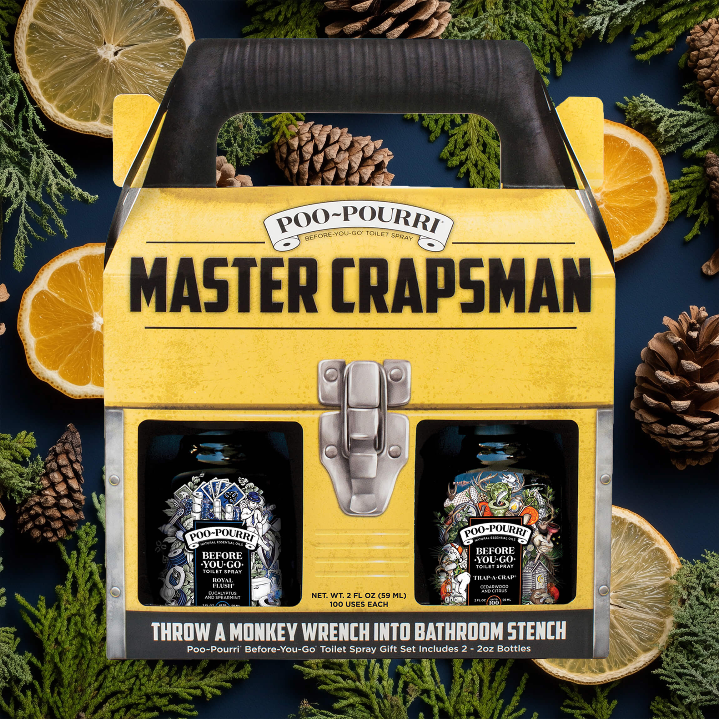 Master Crapsman Gift Set - Poo~Pourri Toilet Spray - Main image
