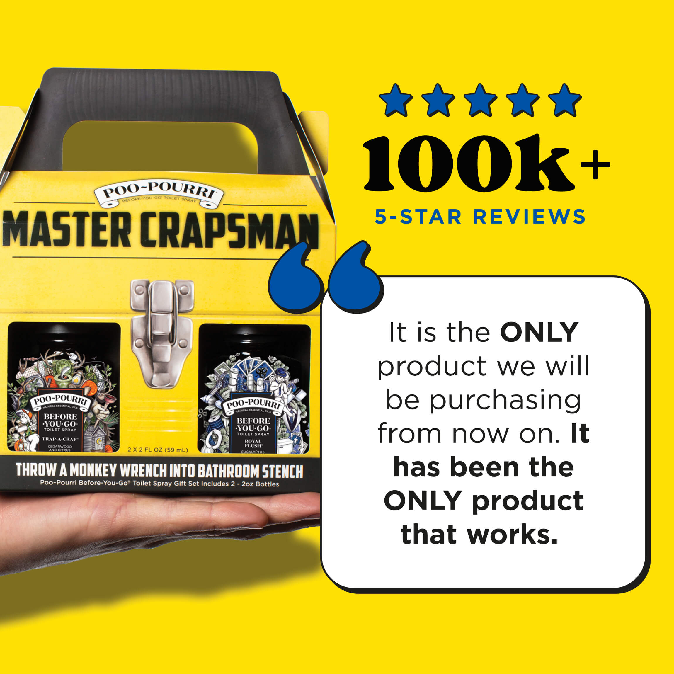 Master Crapsman Gift Set - Poo~Pourri Toilet Spray - View 4