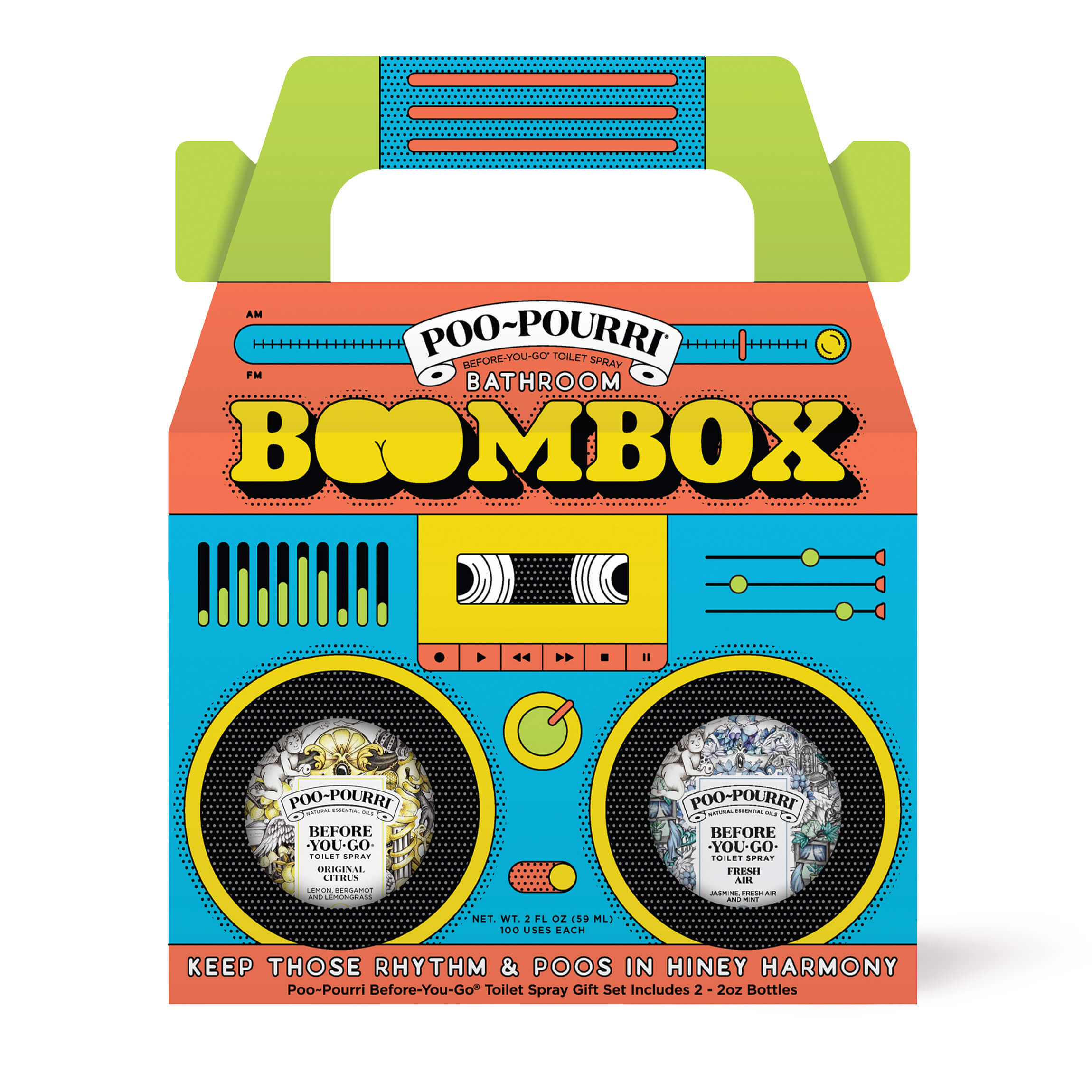 Bathroom Boombox Set - Poo~Pourri Toilet Spray - View 2