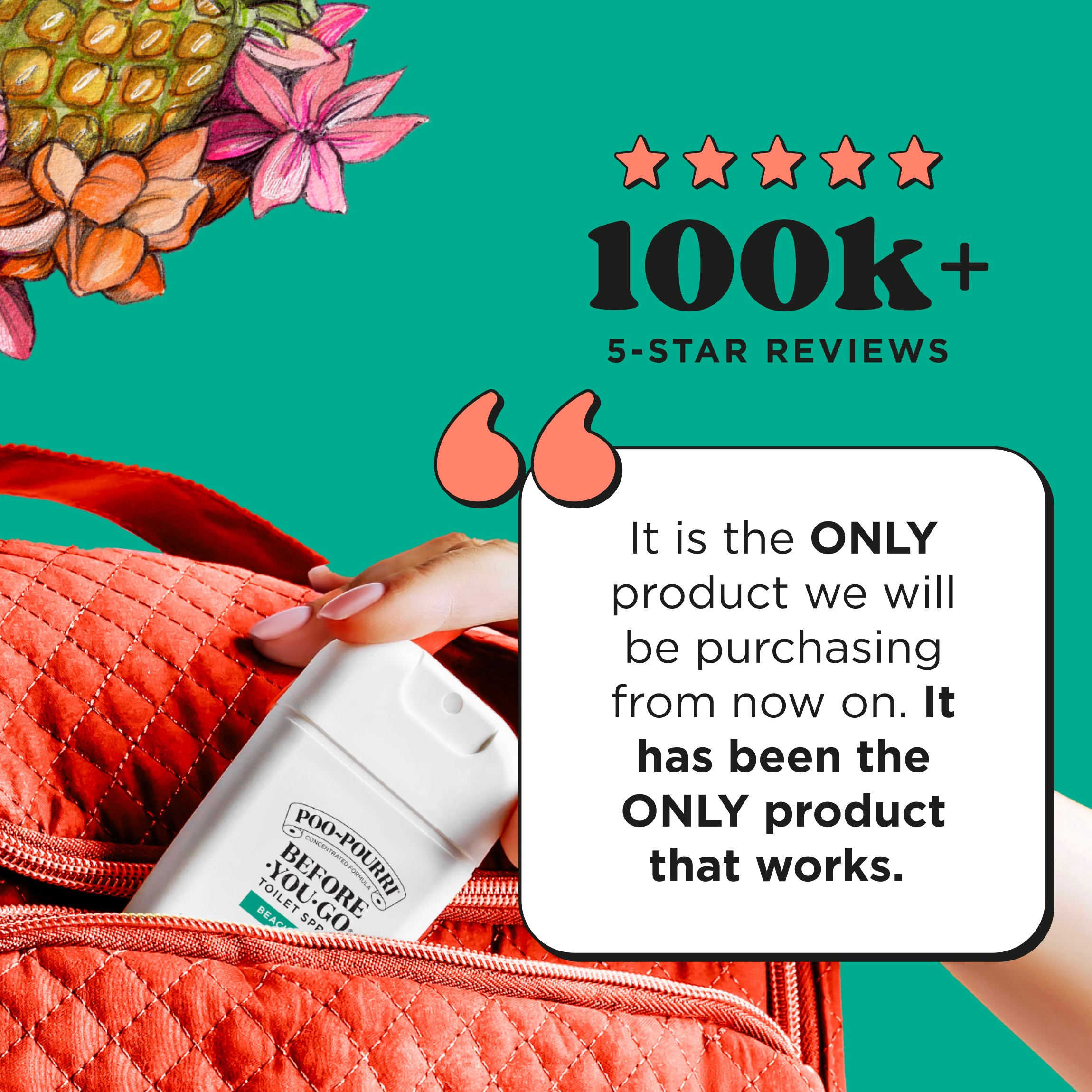 Beach Bum Pocket Sprayer - Poo~Pourri Toilet Spray - View 4