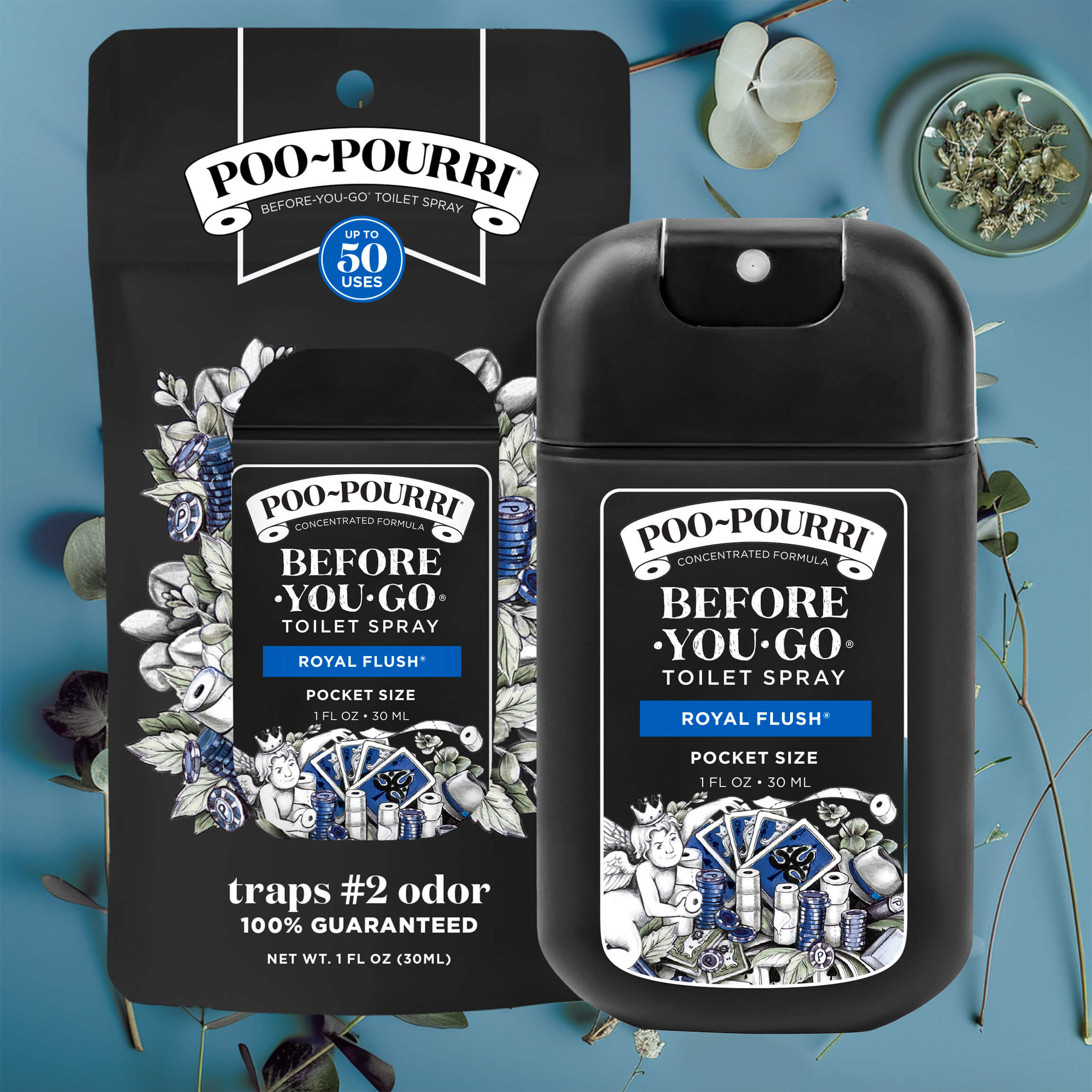 Royal Flush Pocket Sprayer - Poo~Pourri Toilet Spray - Main image