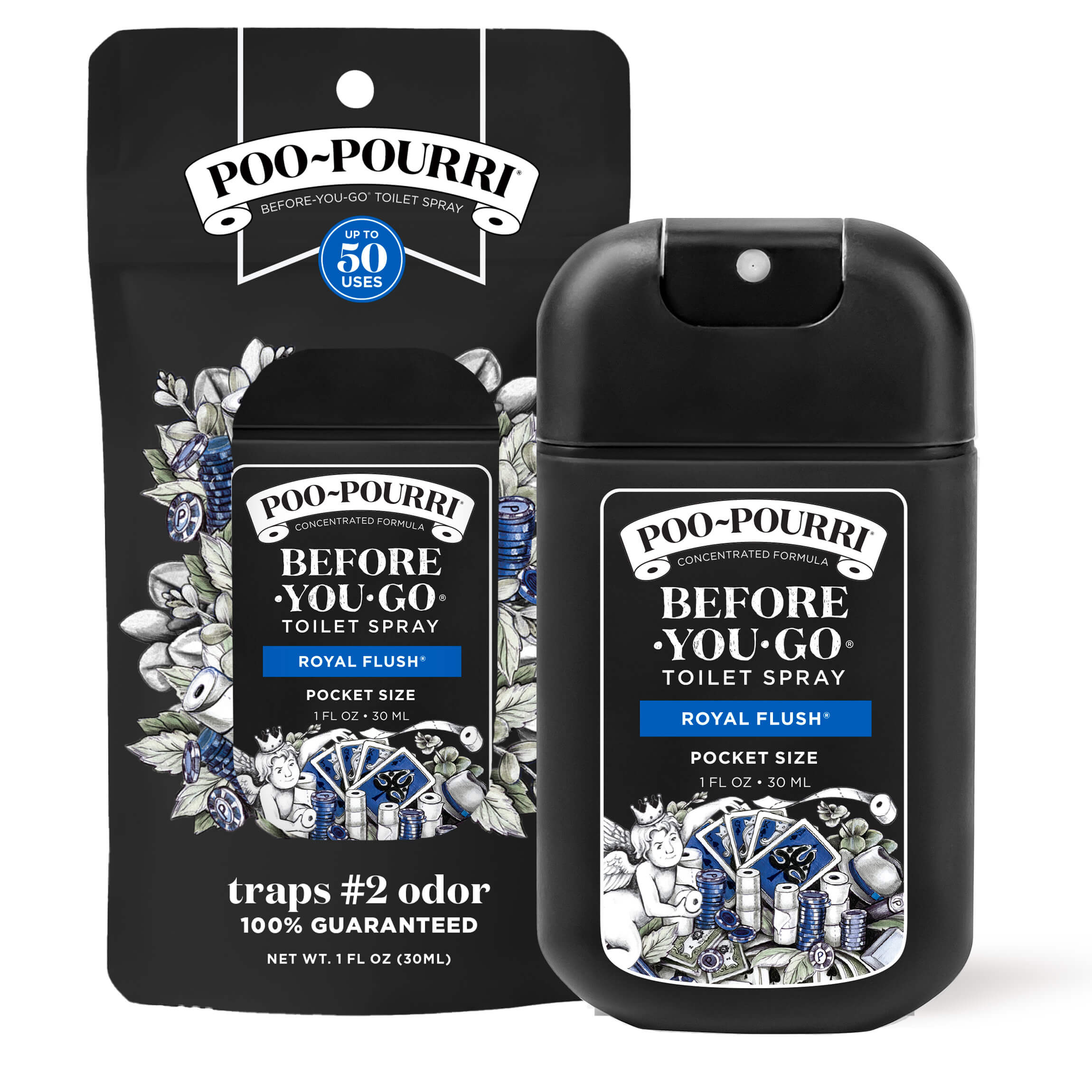 Royal Flush Pocket Sprayer - Poo~Pourri Toilet Spray - View 2
